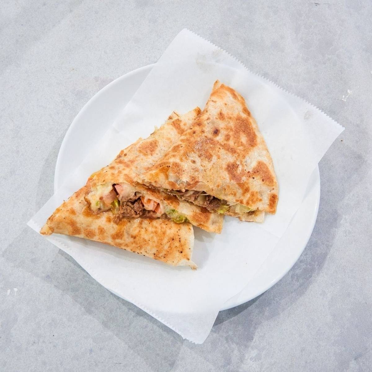 Large Quesadilla.
